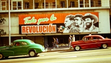 Old Cars with Revolution Sign Jaume Escofet Flickr
